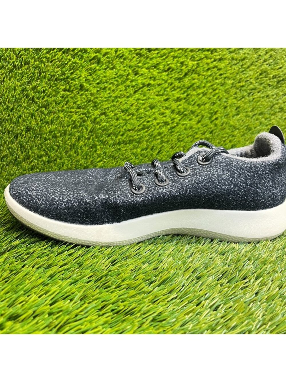 Allbirds Wool Runner Mizzle Mens Size 9 Black Athletic Running Shoes Sneakers